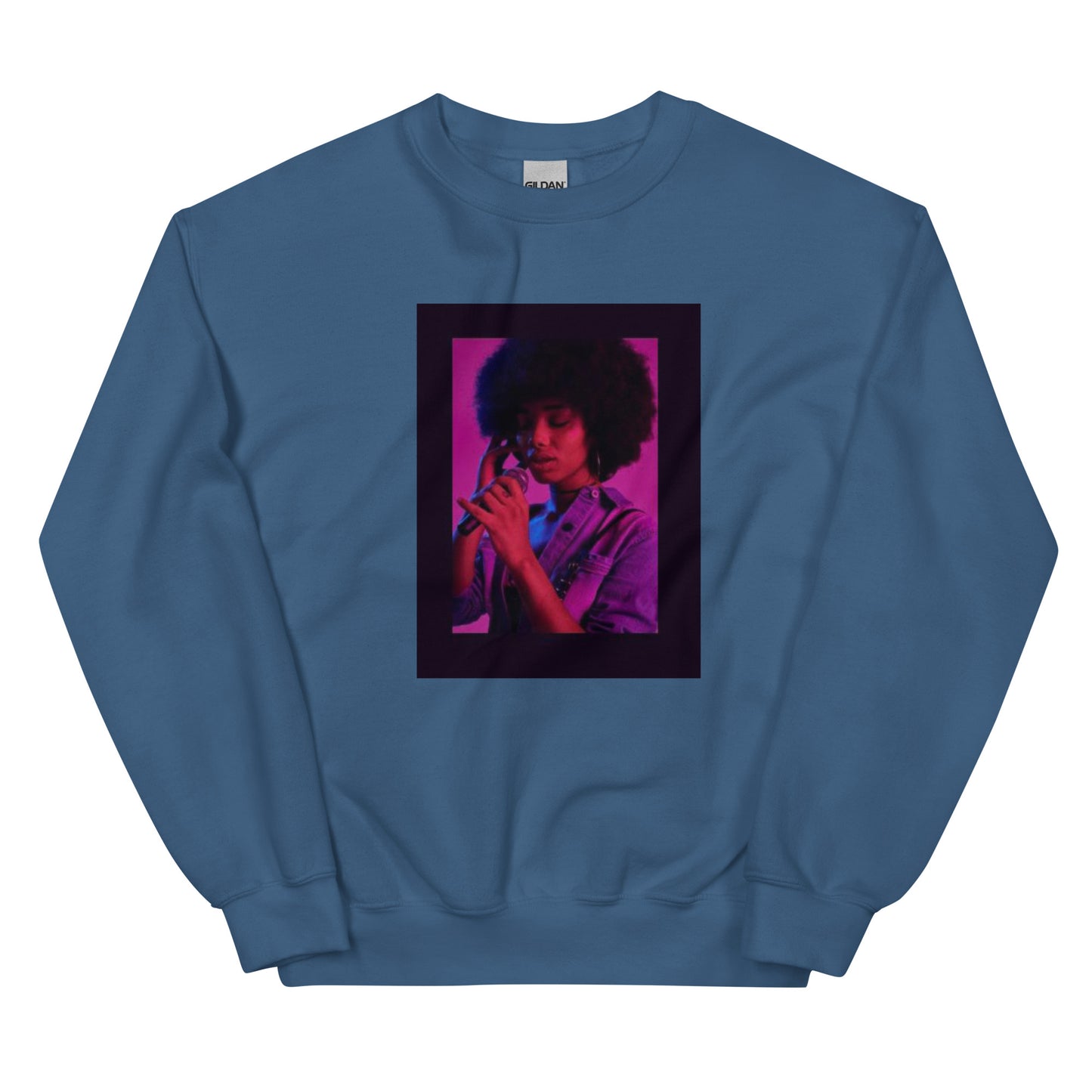Purple Afro Queen | Co-Tesh | Unisex Sweatshirt