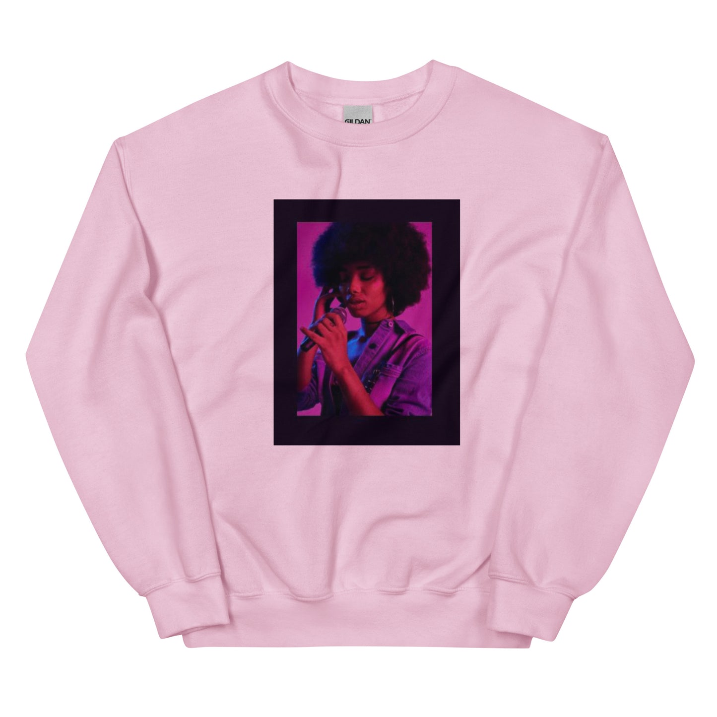 Purple Afro Queen | Co-Tesh | Unisex Sweatshirt