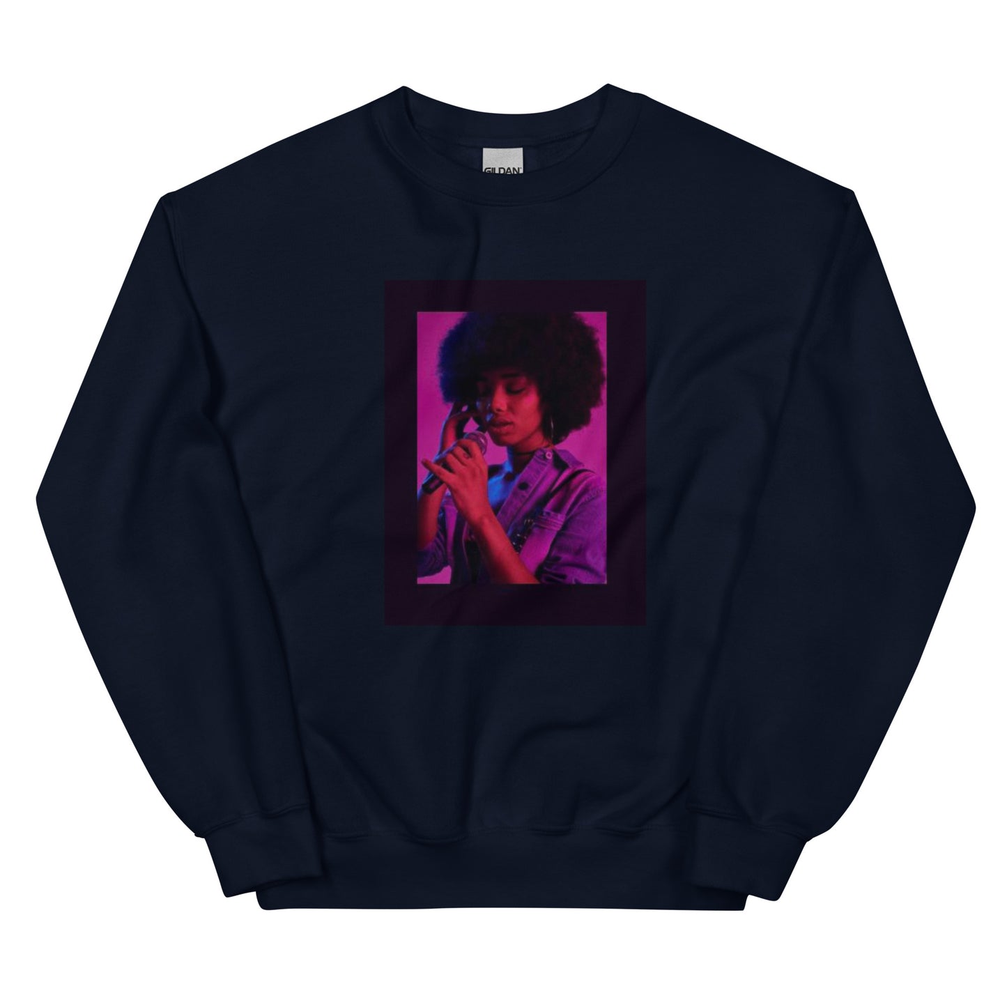 Purple Afro Queen | Co-Tesh | Unisex Sweatshirt