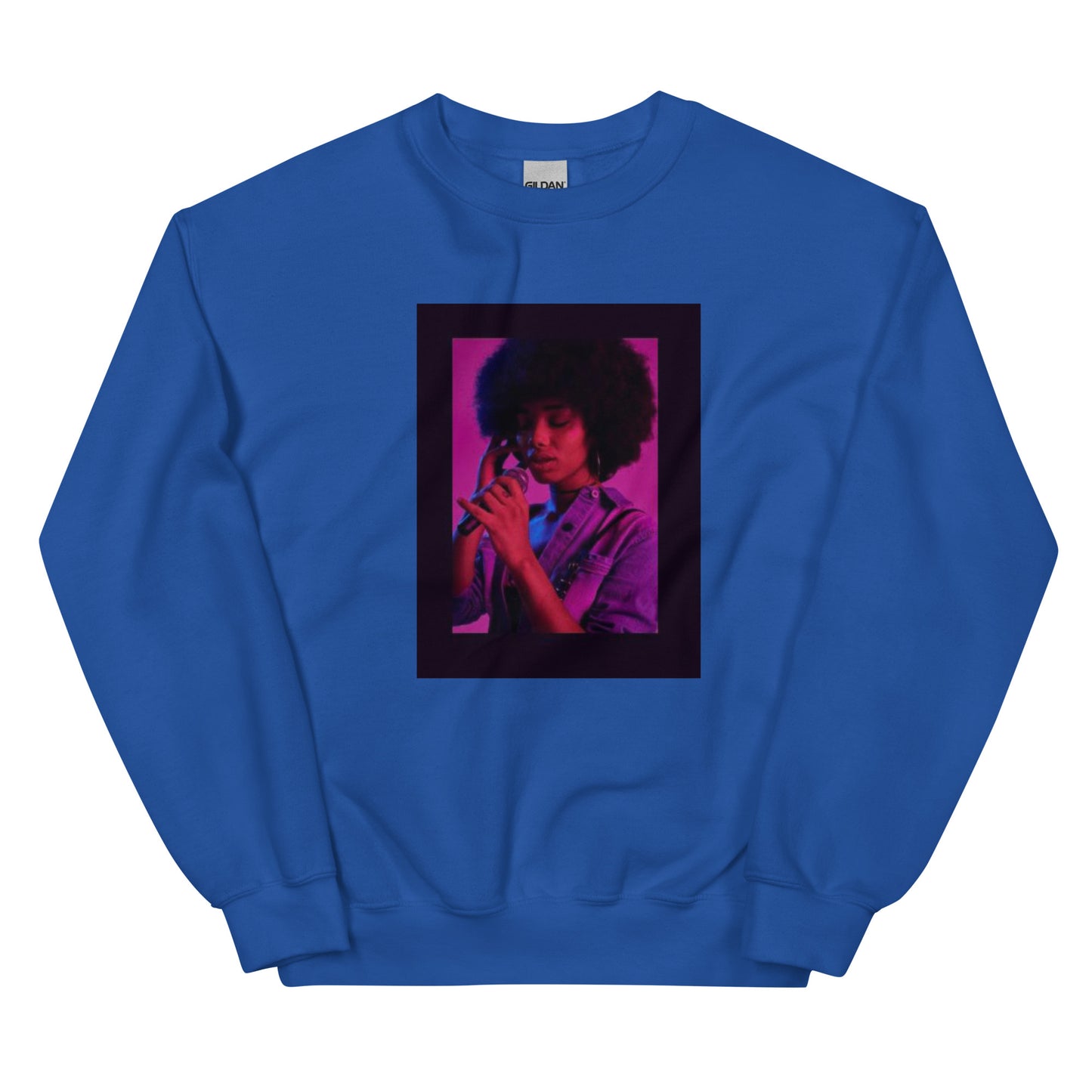 Purple Afro Queen | Co-Tesh | Unisex Sweatshirt