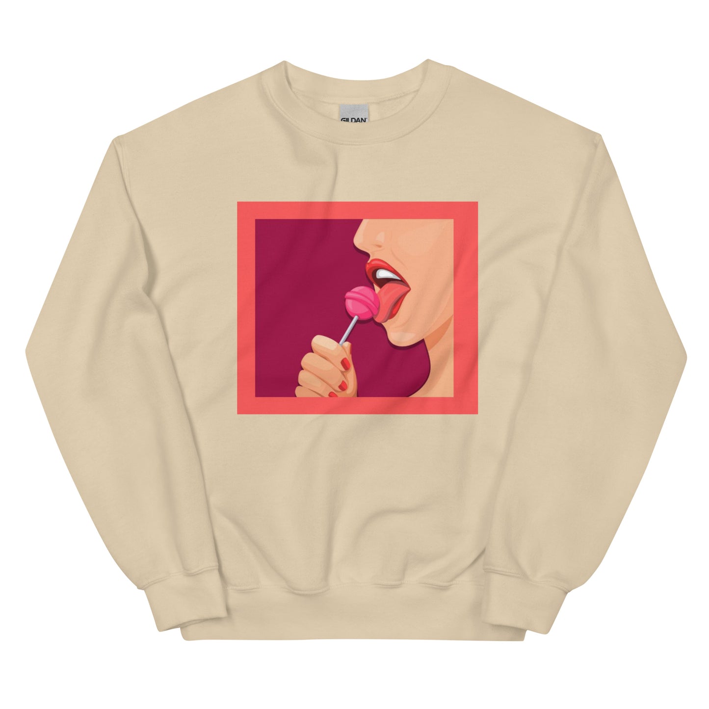 Pink Lolipop | Co-Tesh | Unisex Sweatshirt
