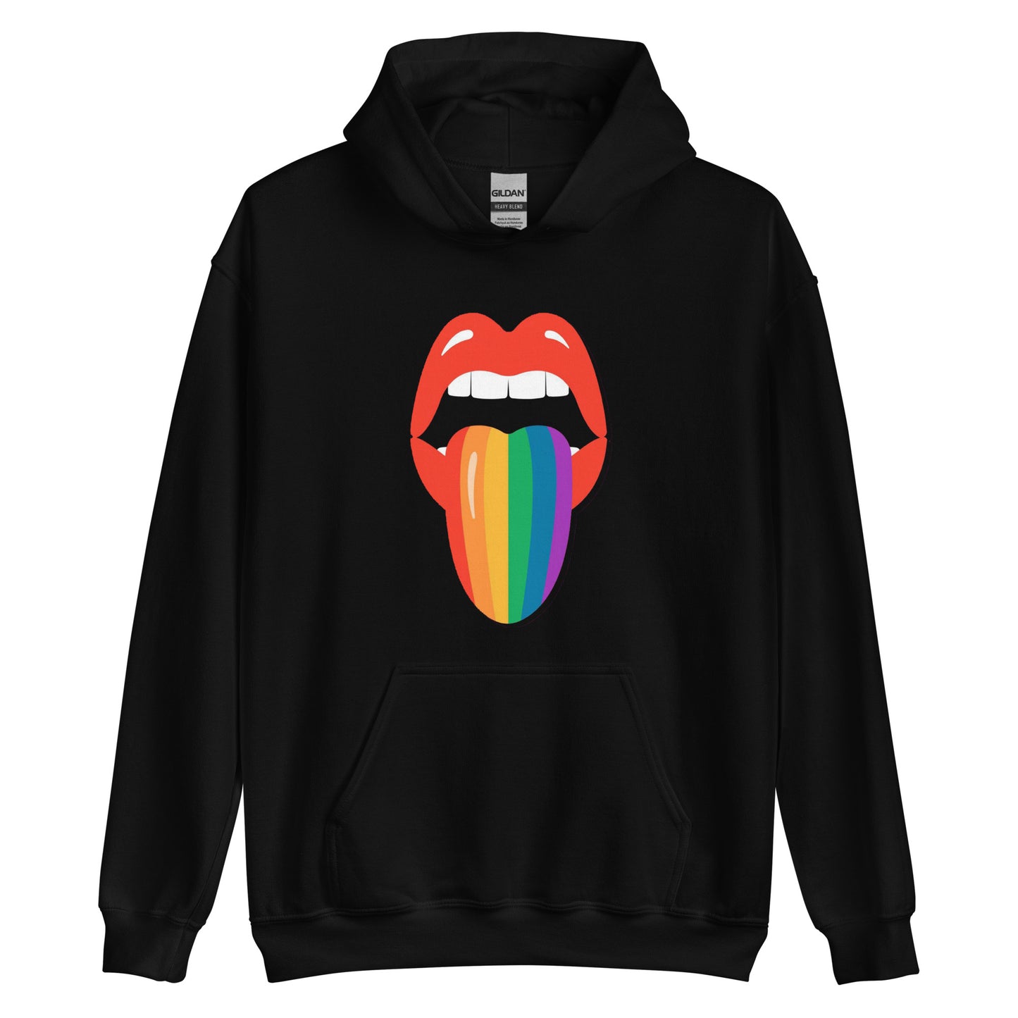 Rainbow Lip | Co-Tesh Design Envy | Unisex Hoodie