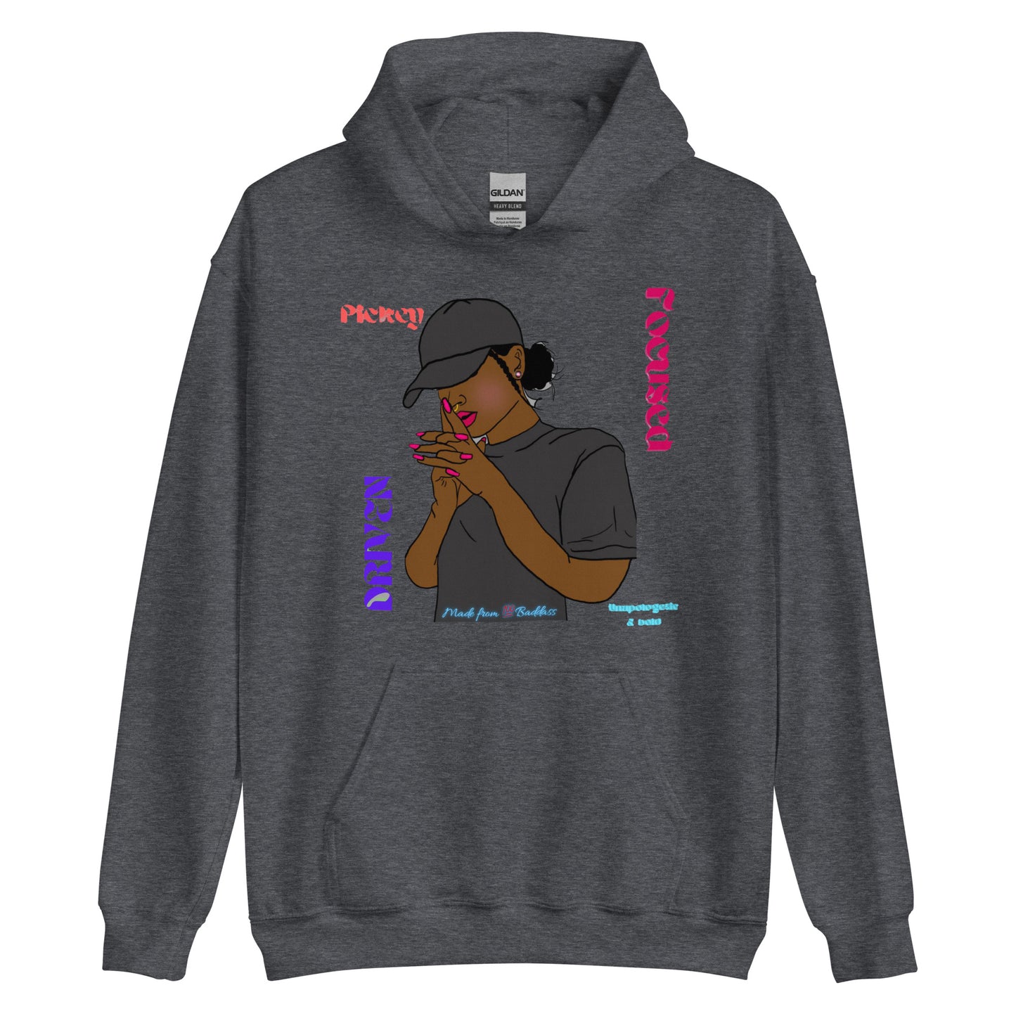 Made from 100 Badass | Co-Tesh Design Envy | Unisex Hoodie
