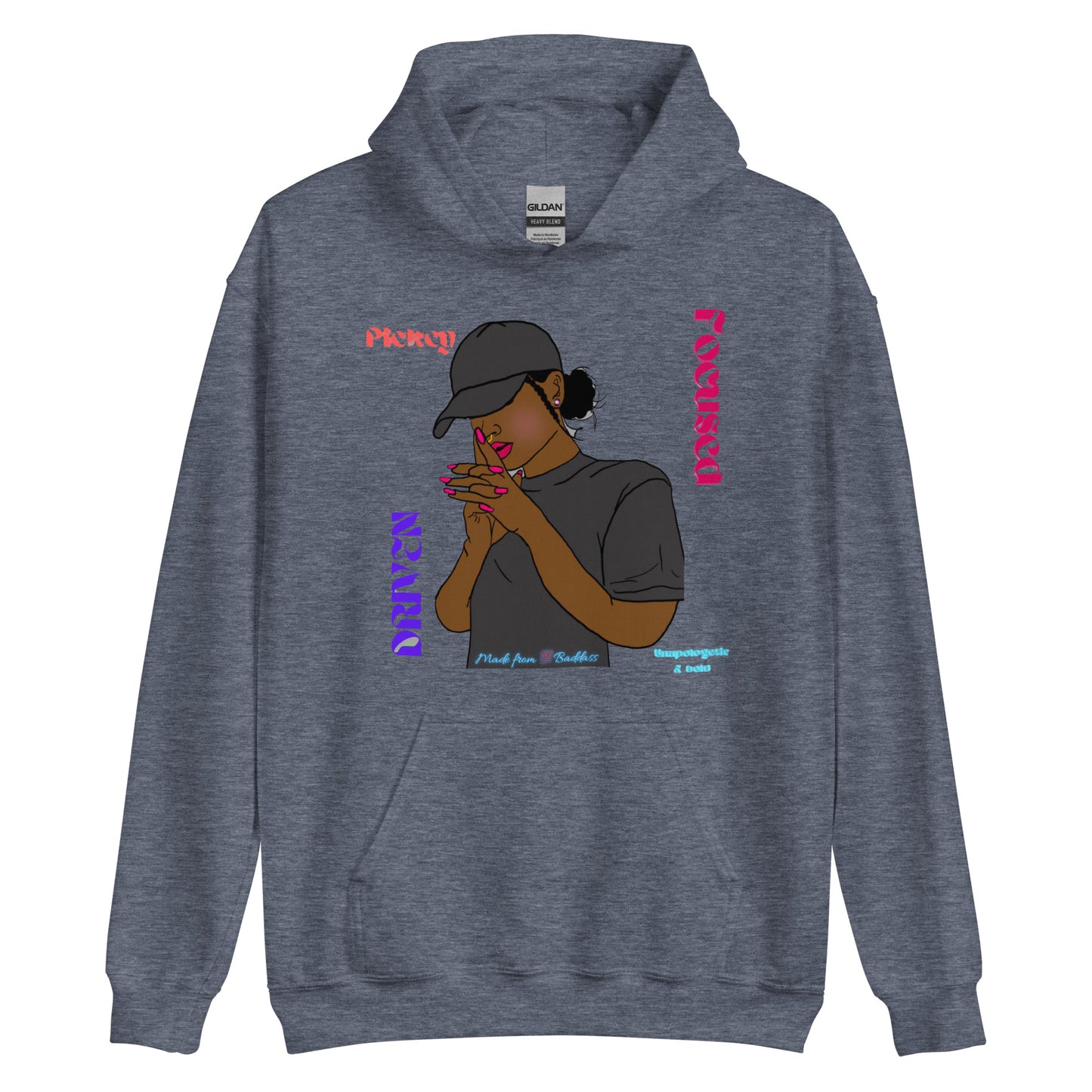 Made from 100 Badass | Co-Tesh Design Envy | Unisex Hoodie