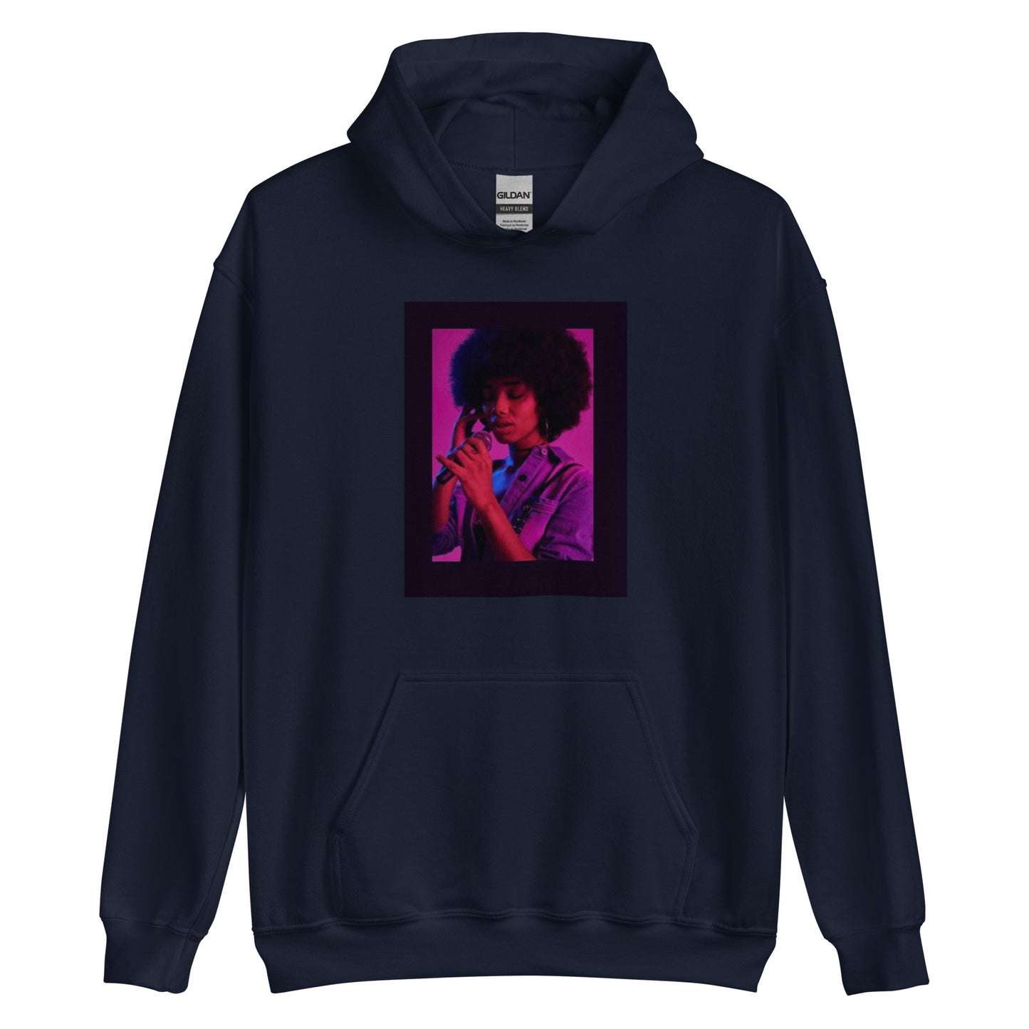 Purple Afro Queen | Co-Tesh Design Envy | Unisex Hoodie