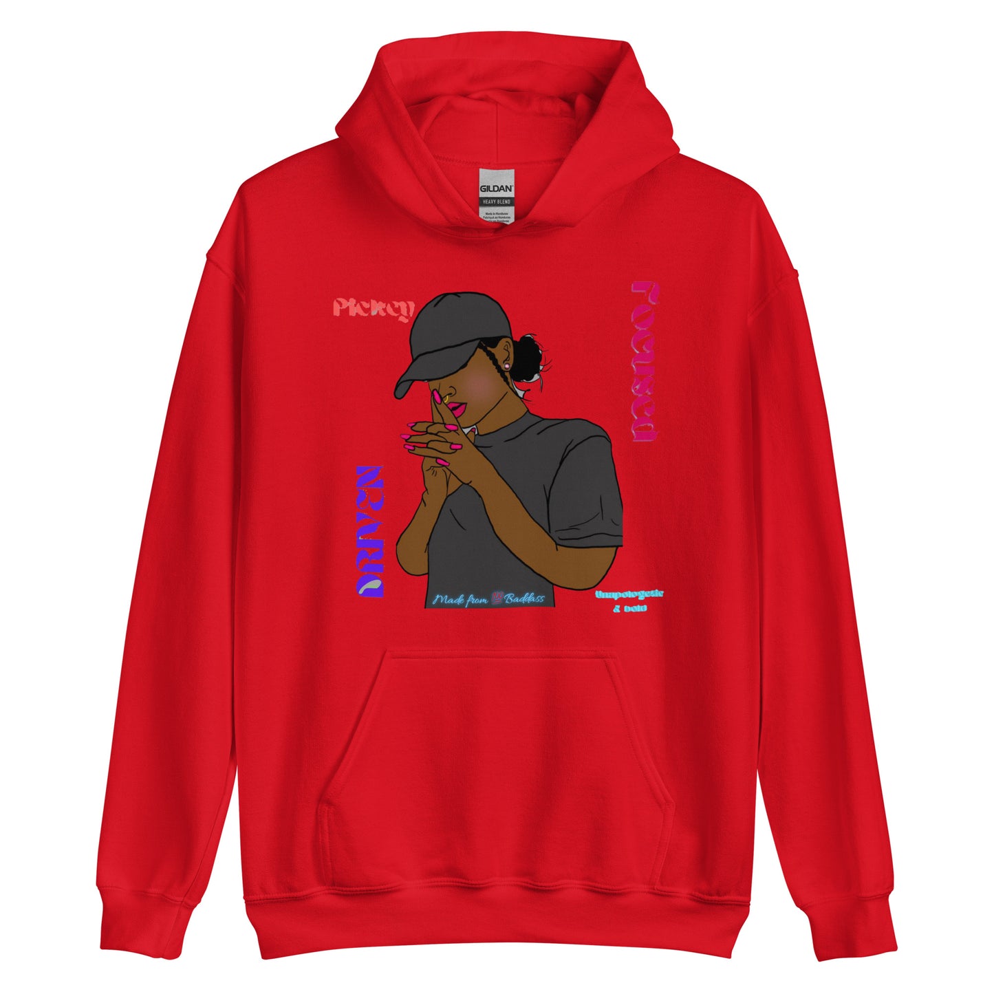 Made from 100 Badass | Co-Tesh Design Envy | Unisex Hoodie