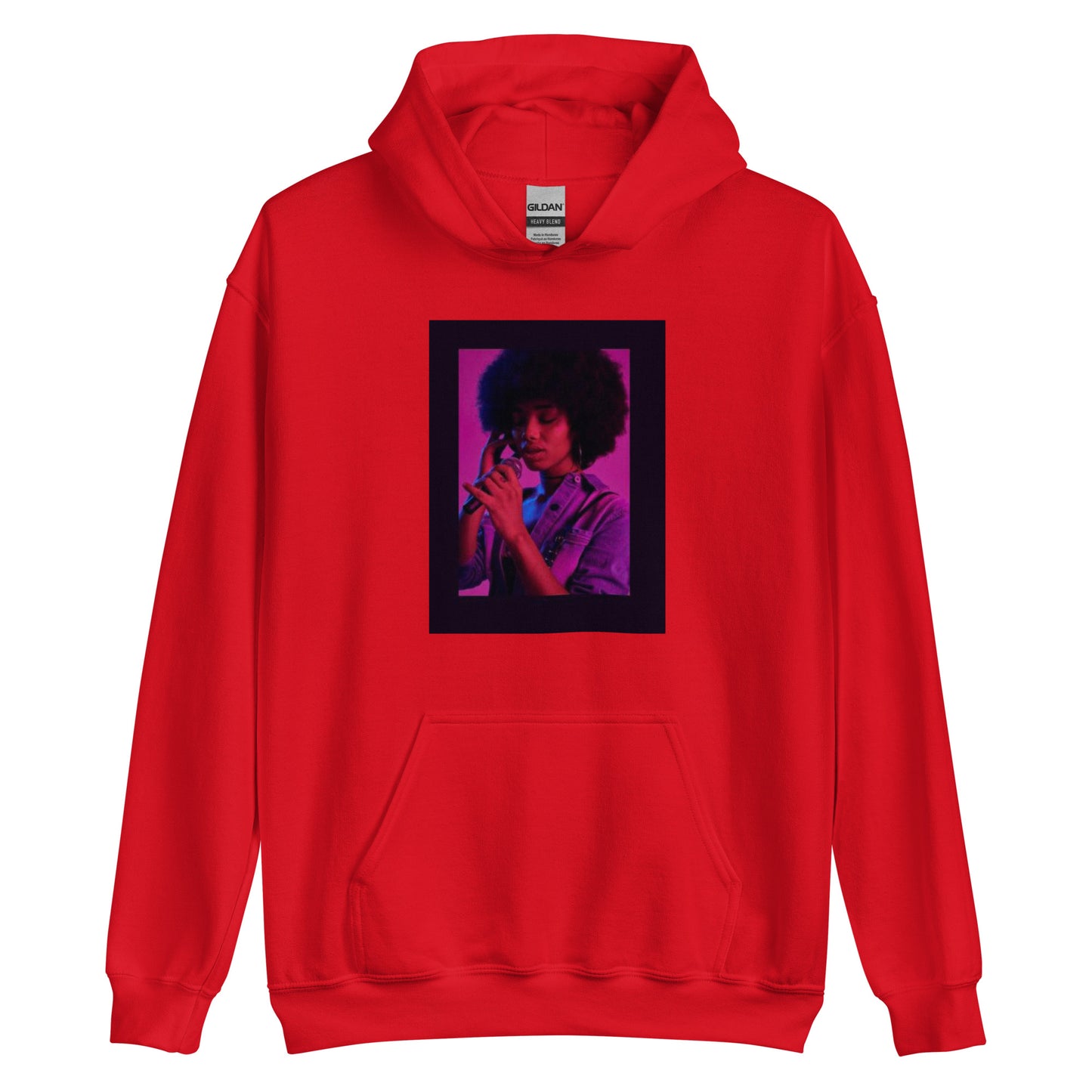Purple Afro Queen | Co-Tesh Design Envy | Unisex Hoodie