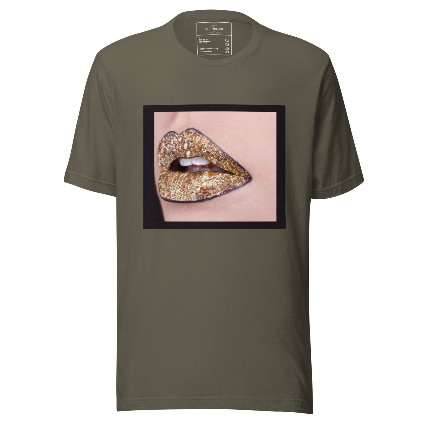 Glitter Lips | Co-Tesh | Unisex t-shirt
