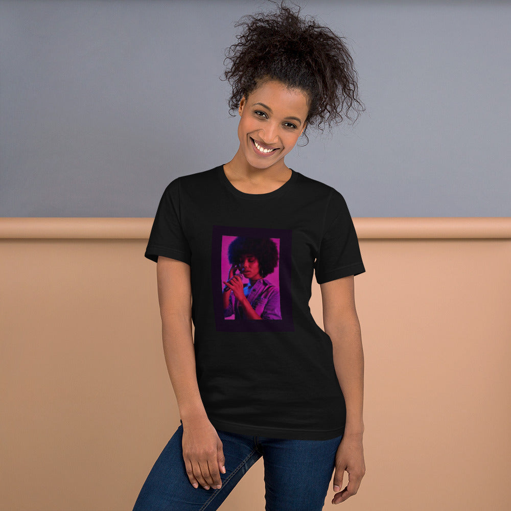 Purple Afro | Cotesh | Unisex t-shirt