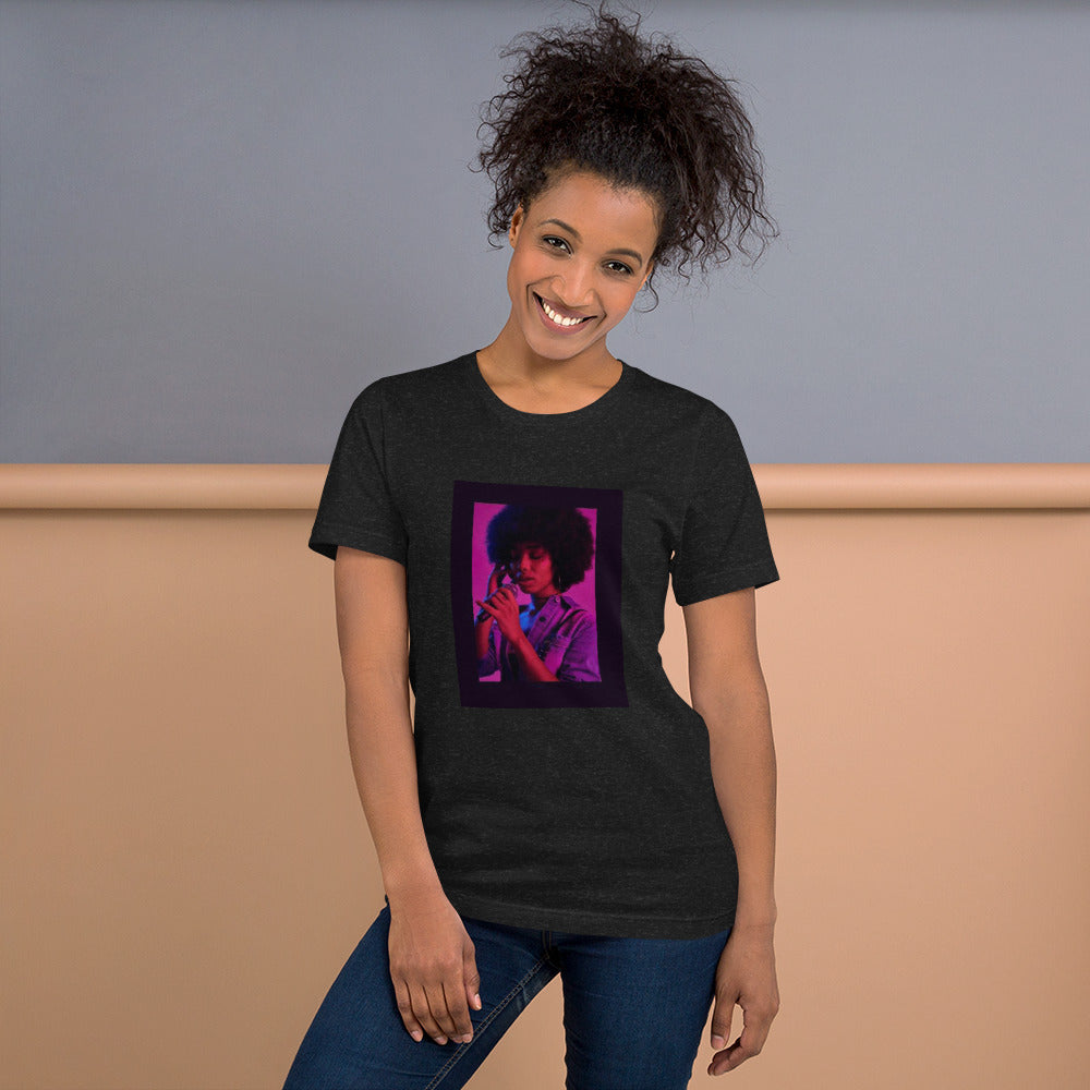 Purple Afro | Cotesh | Unisex t-shirt