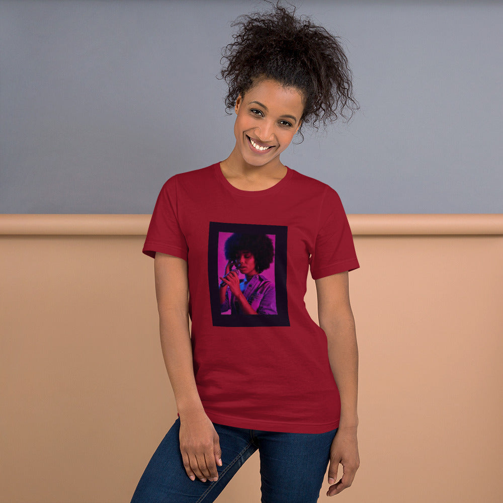 Purple Afro | Cotesh | Unisex t-shirt