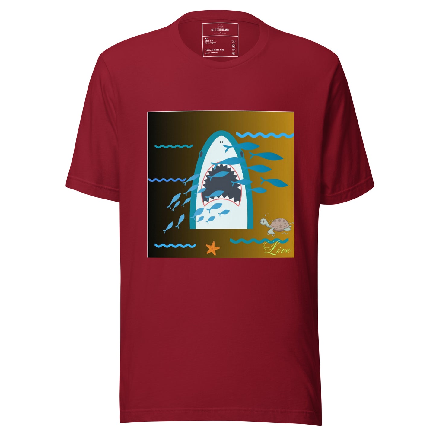 Summer Shark | Co-Tesh | Unisex t-shirt
