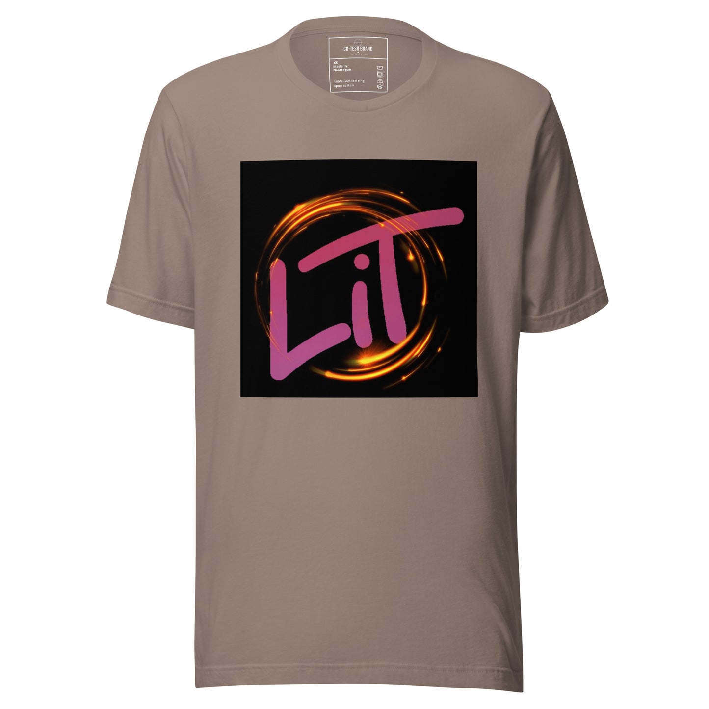 Lit  | Co-tesh | Unisex t-shirt