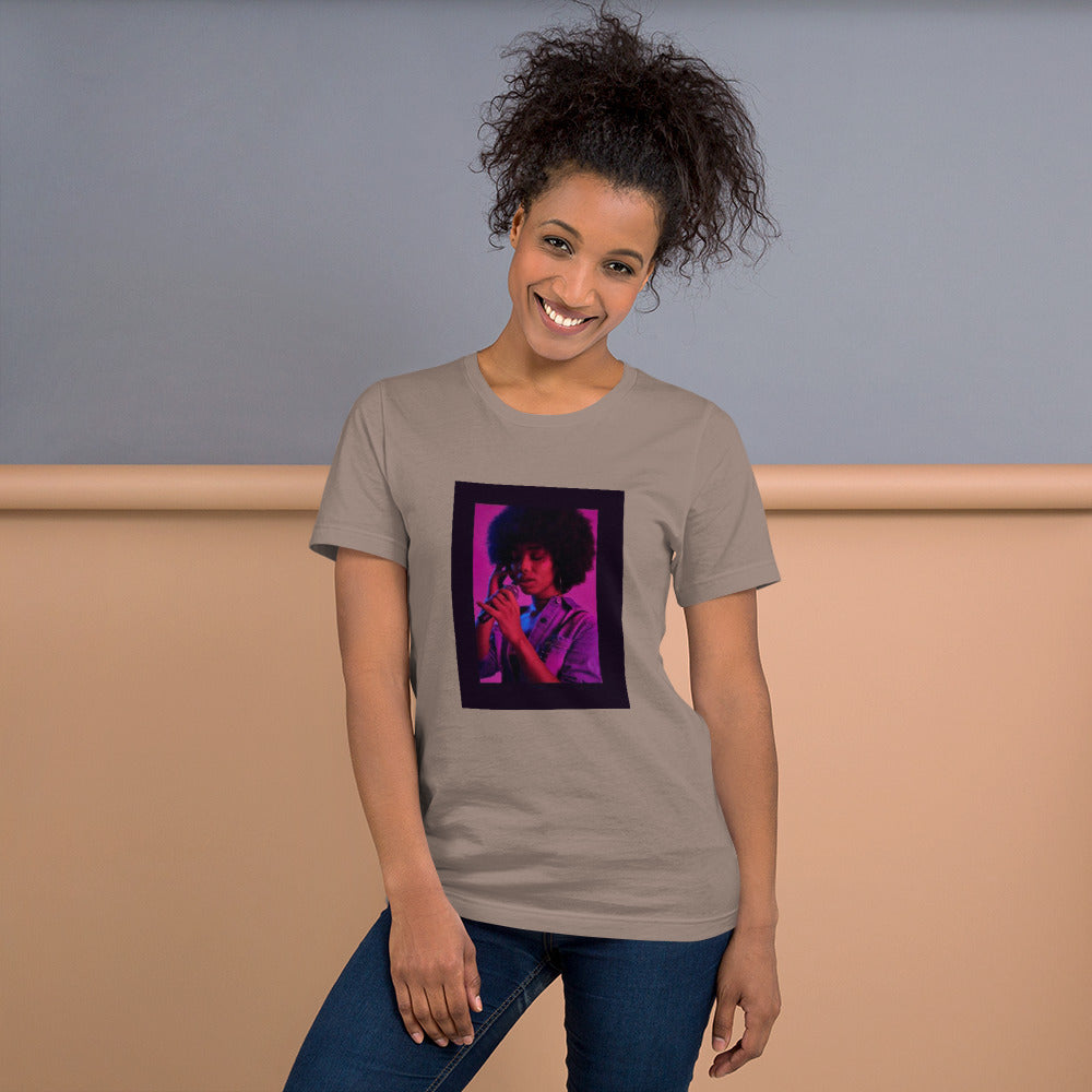 Purple Afro | Cotesh | Unisex t-shirt