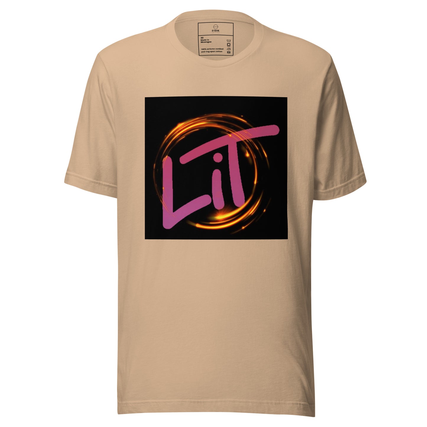 Lit  | Co-tesh | Unisex t-shirt