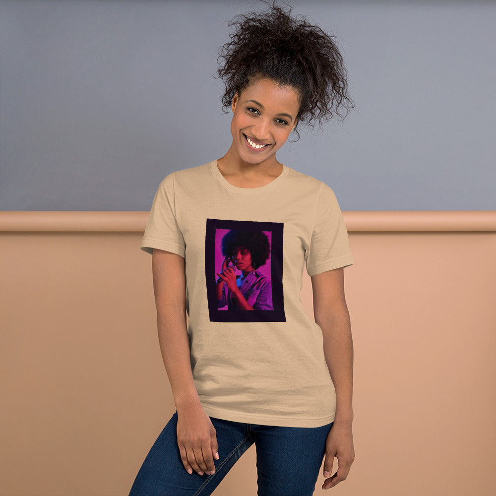 Purple Afro | Cotesh | Unisex t-shirt