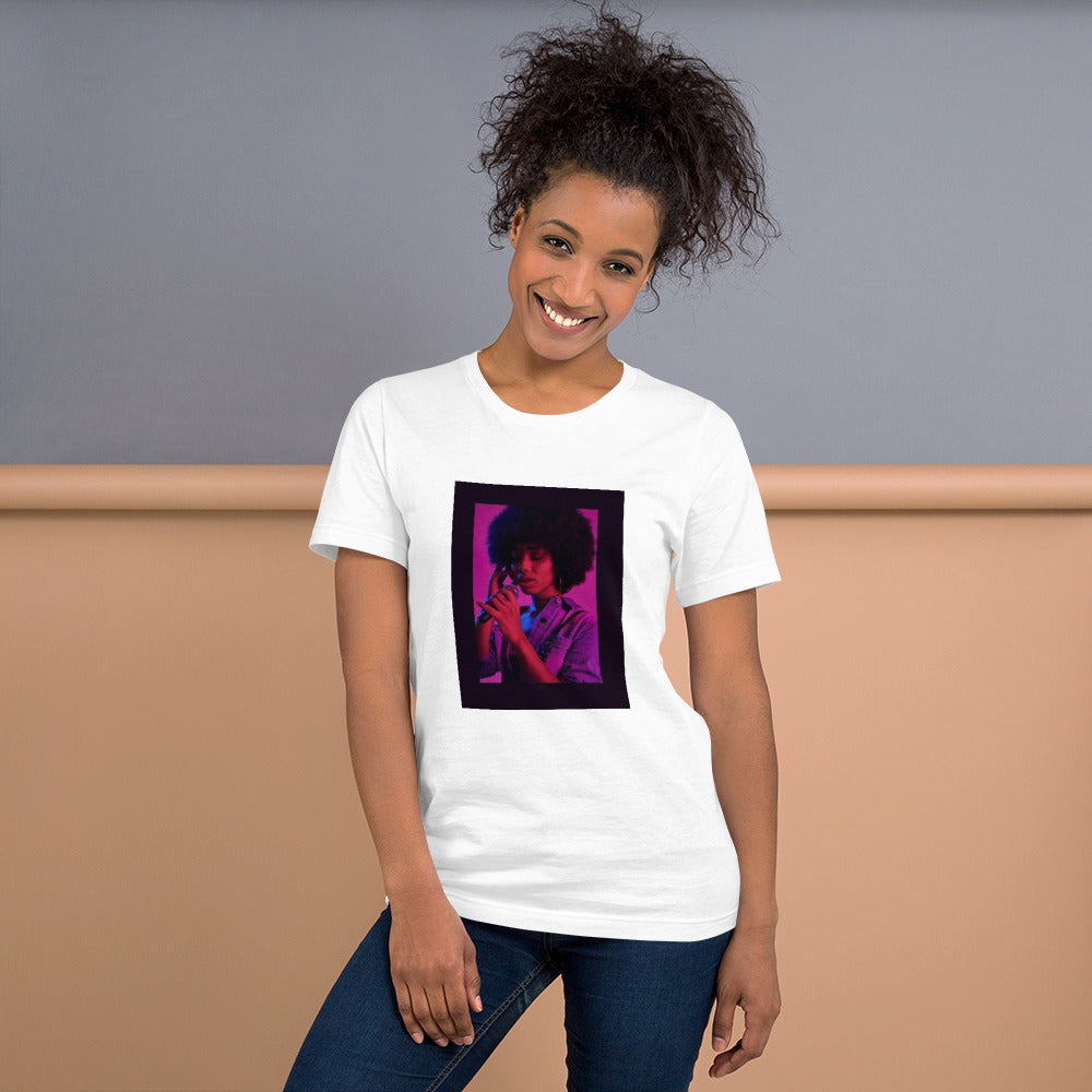 Purple Afro | Cotesh | Unisex t-shirt