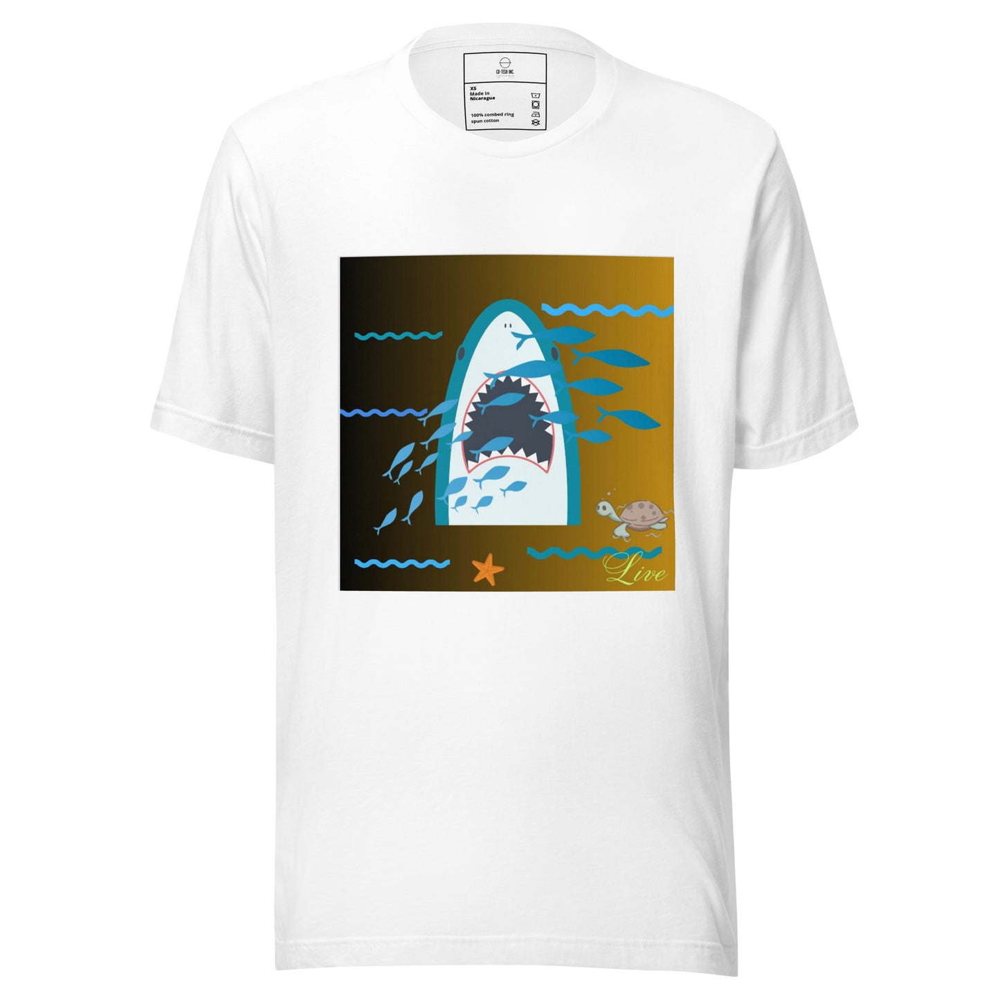 Summer Shark | Co-Tesh | Unisex t-shirt