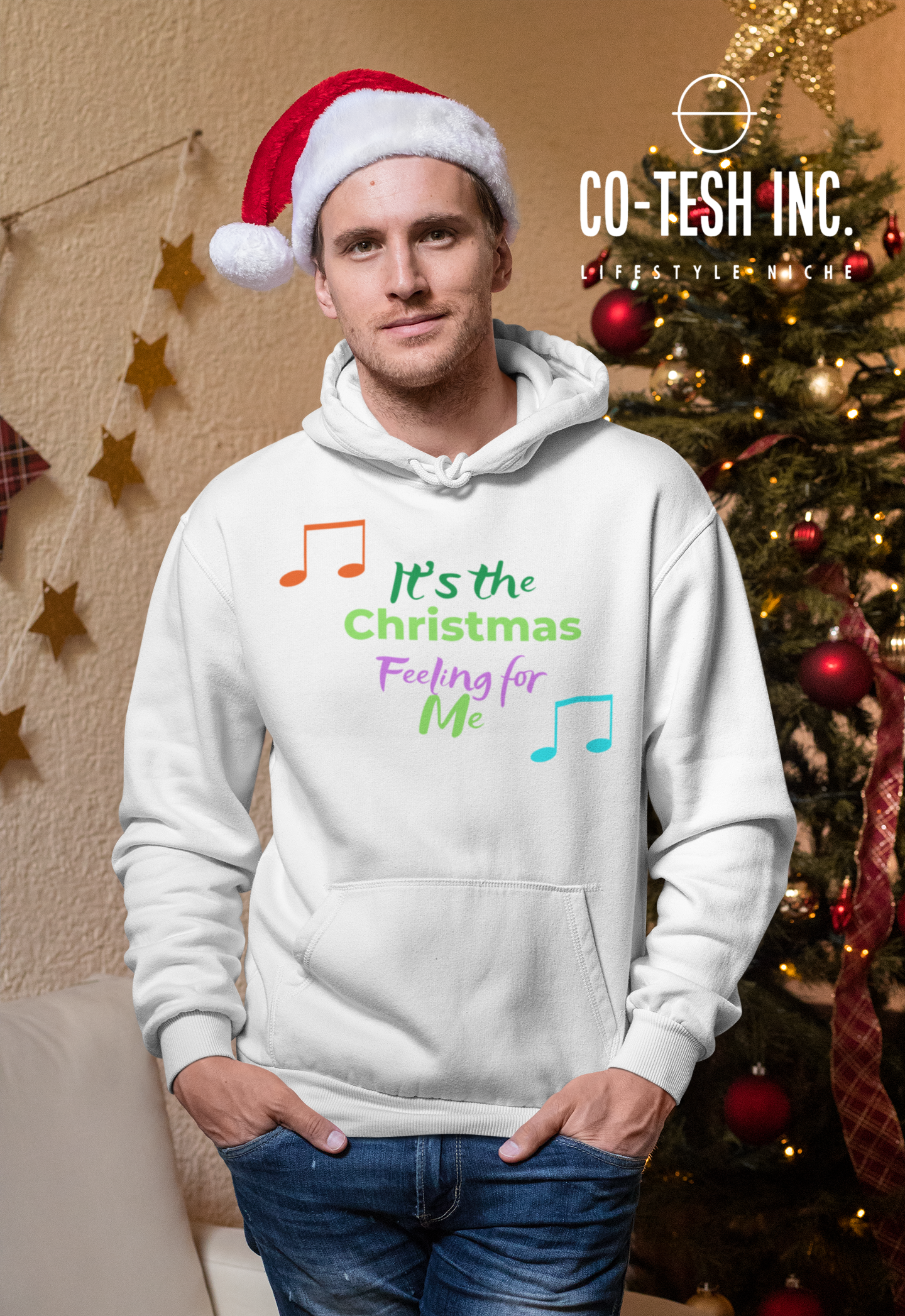 It's the Christmes feeling for me Unisex Hoodie Cotesh