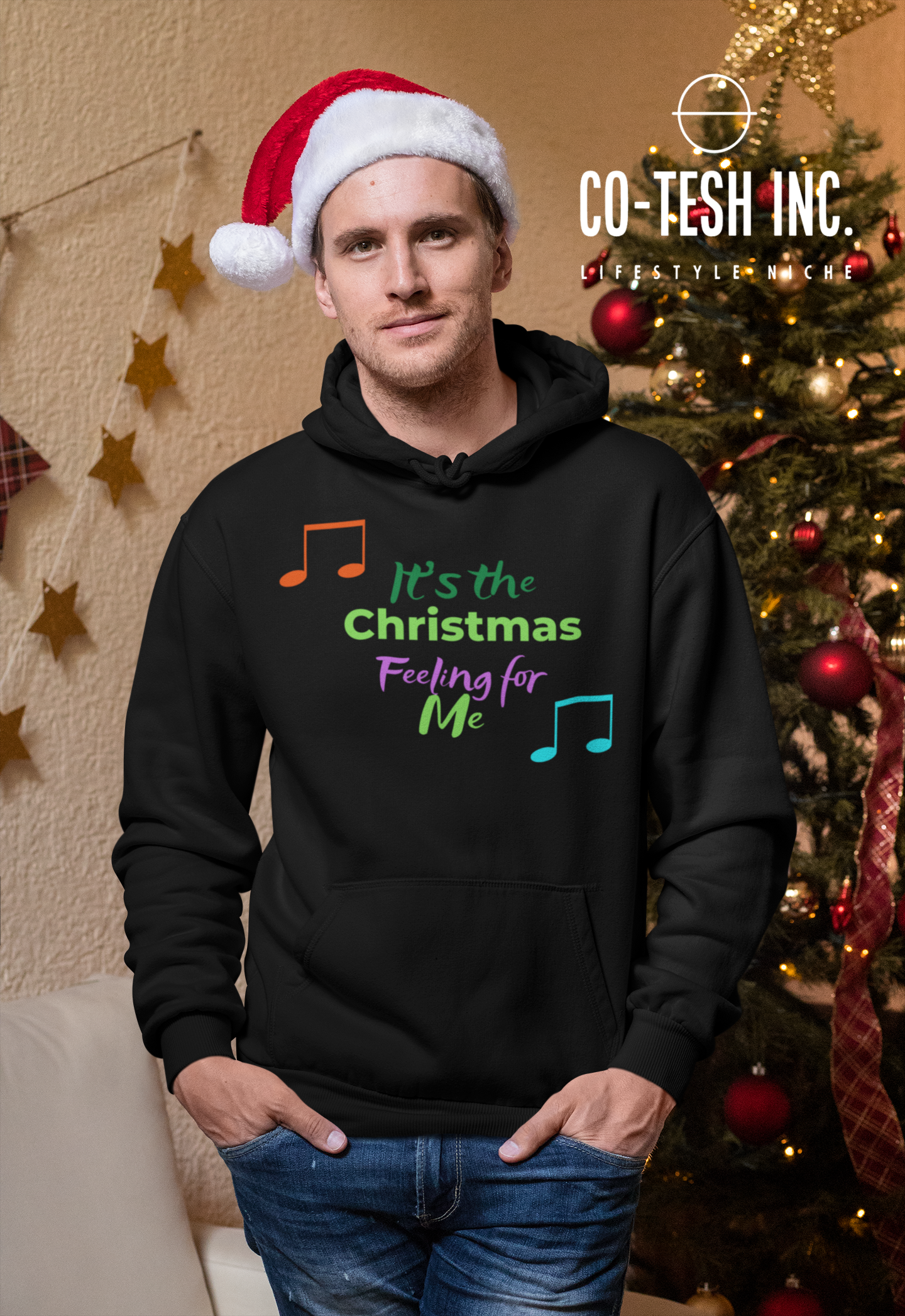 It's the Christmes feeling for me Unisex Hoodie Cotesh
