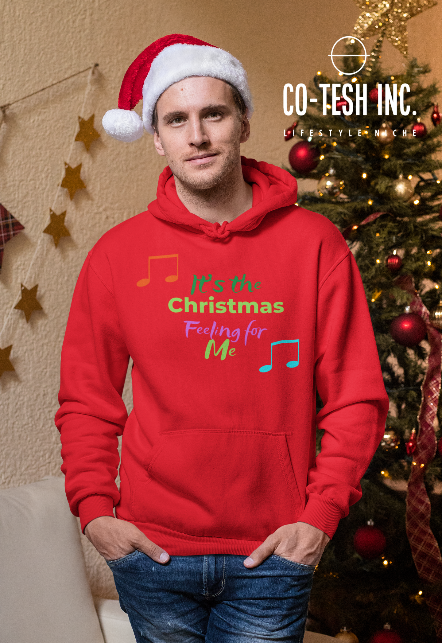 It's the Christmes feeling for me Unisex Hoodie Cotesh