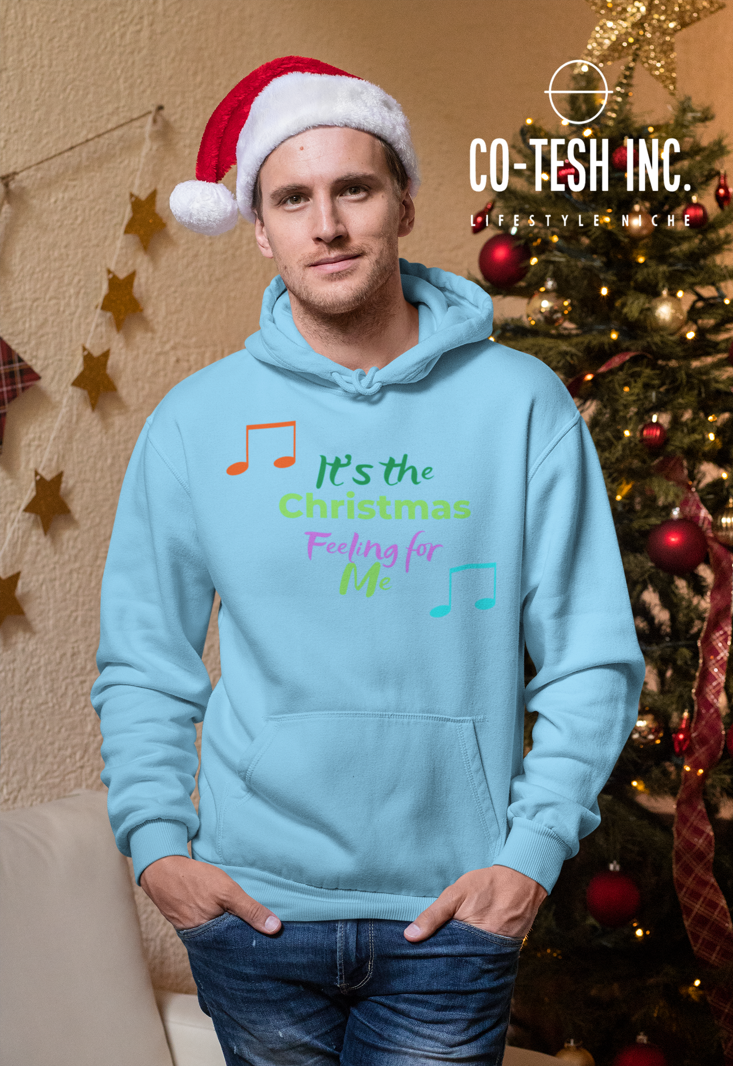 It's the Christmes feeling for me Unisex Hoodie Cotesh