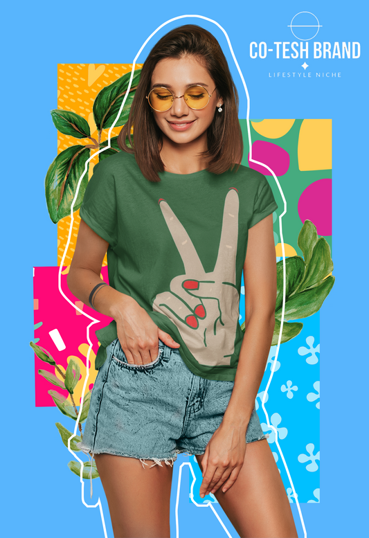 Peace Short-Sleeve Unisex T-Shirt
