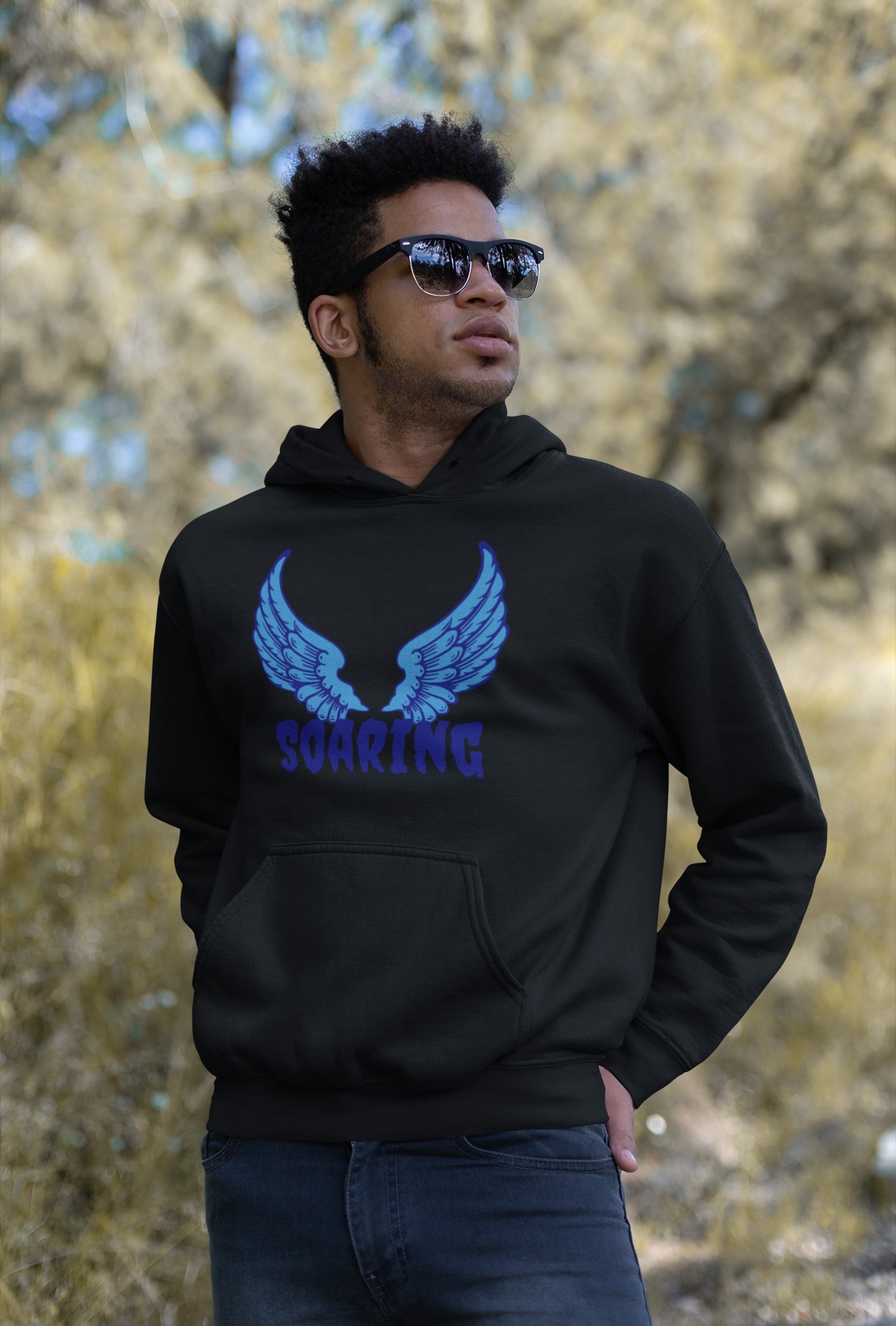 Soaring Unisex fleece hoodie