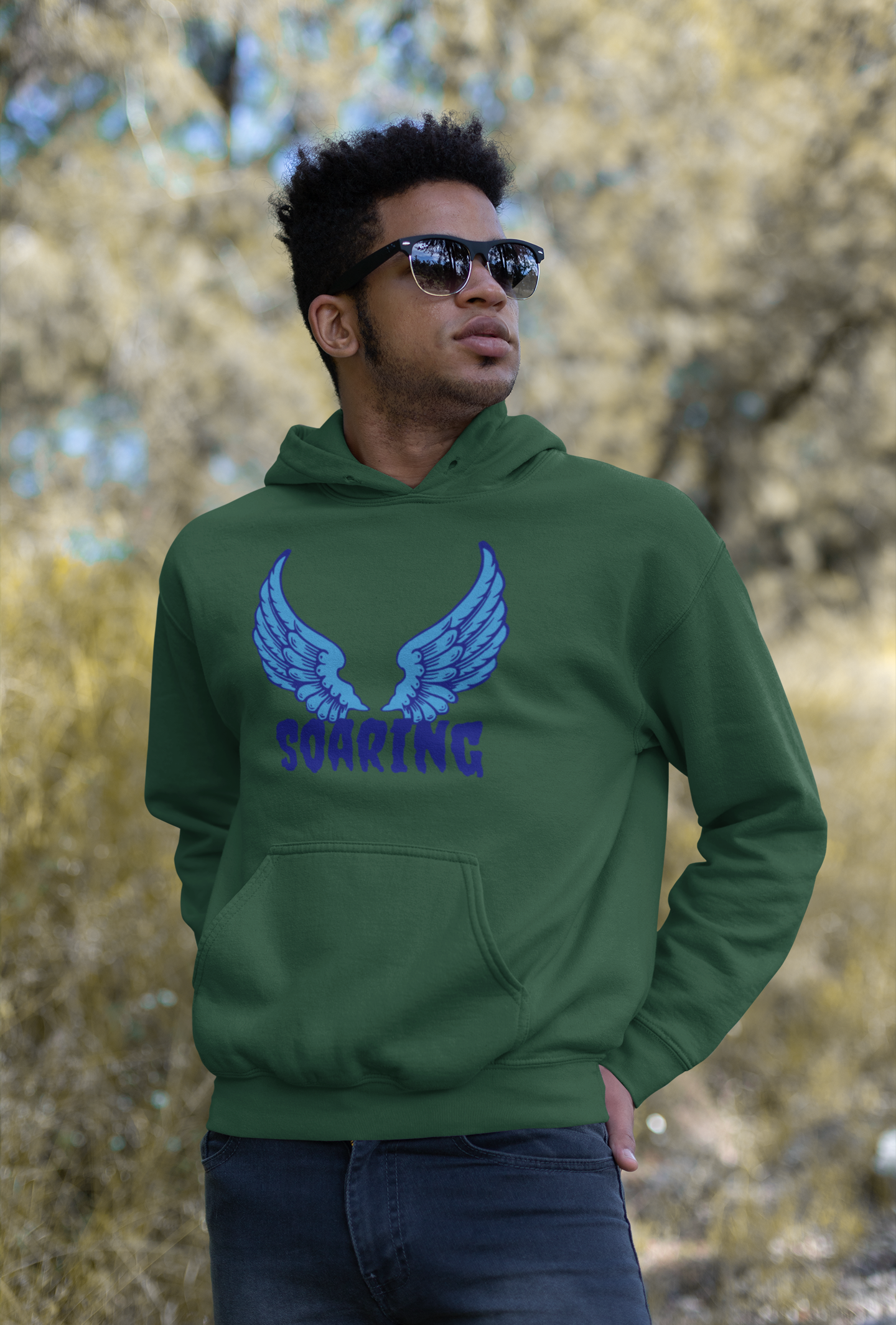 Soaring Unisex fleece hoodie