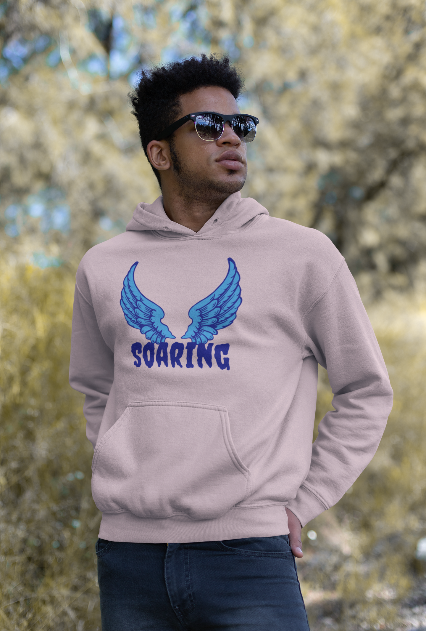 Soaring Unisex fleece hoodie