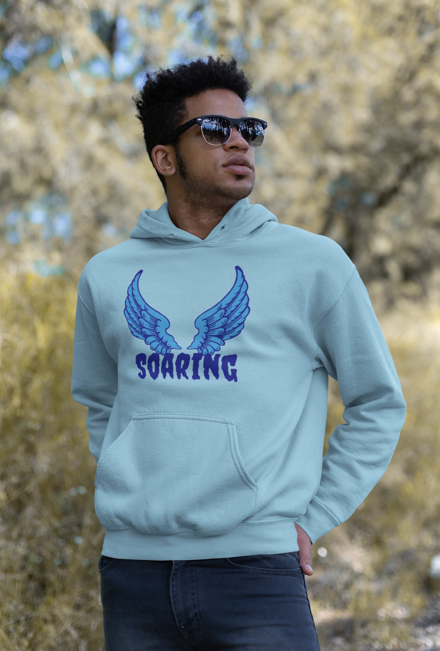 Soaring Unisex fleece hoodie