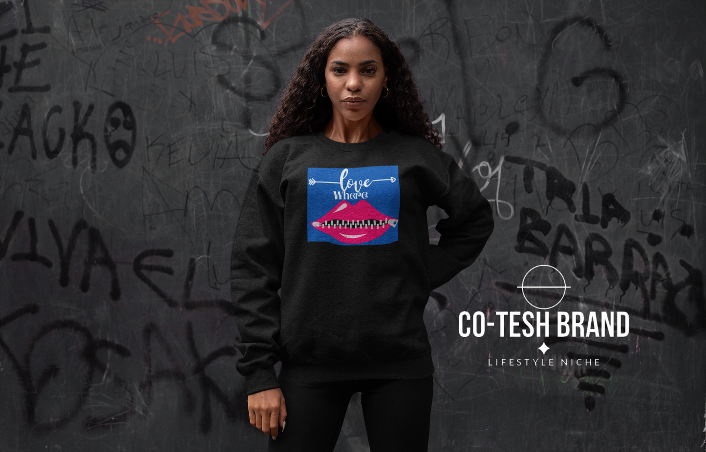 Love Where Unisex Sweatshirt