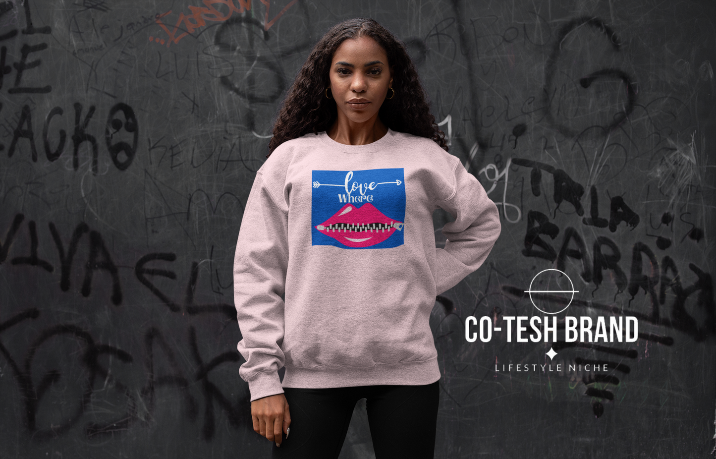 Love Where Unisex Sweatshirt