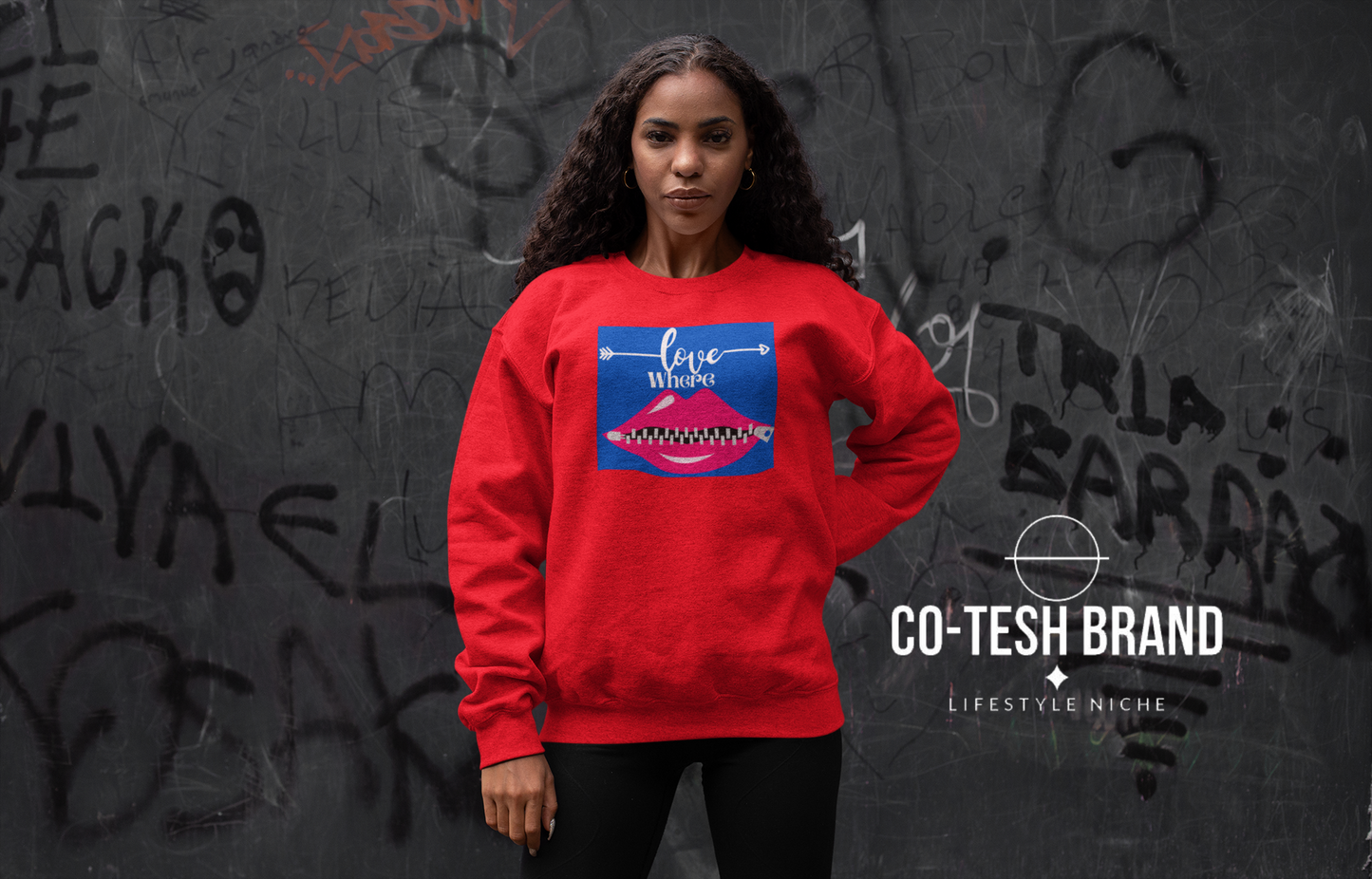 Love Where Unisex Sweatshirt