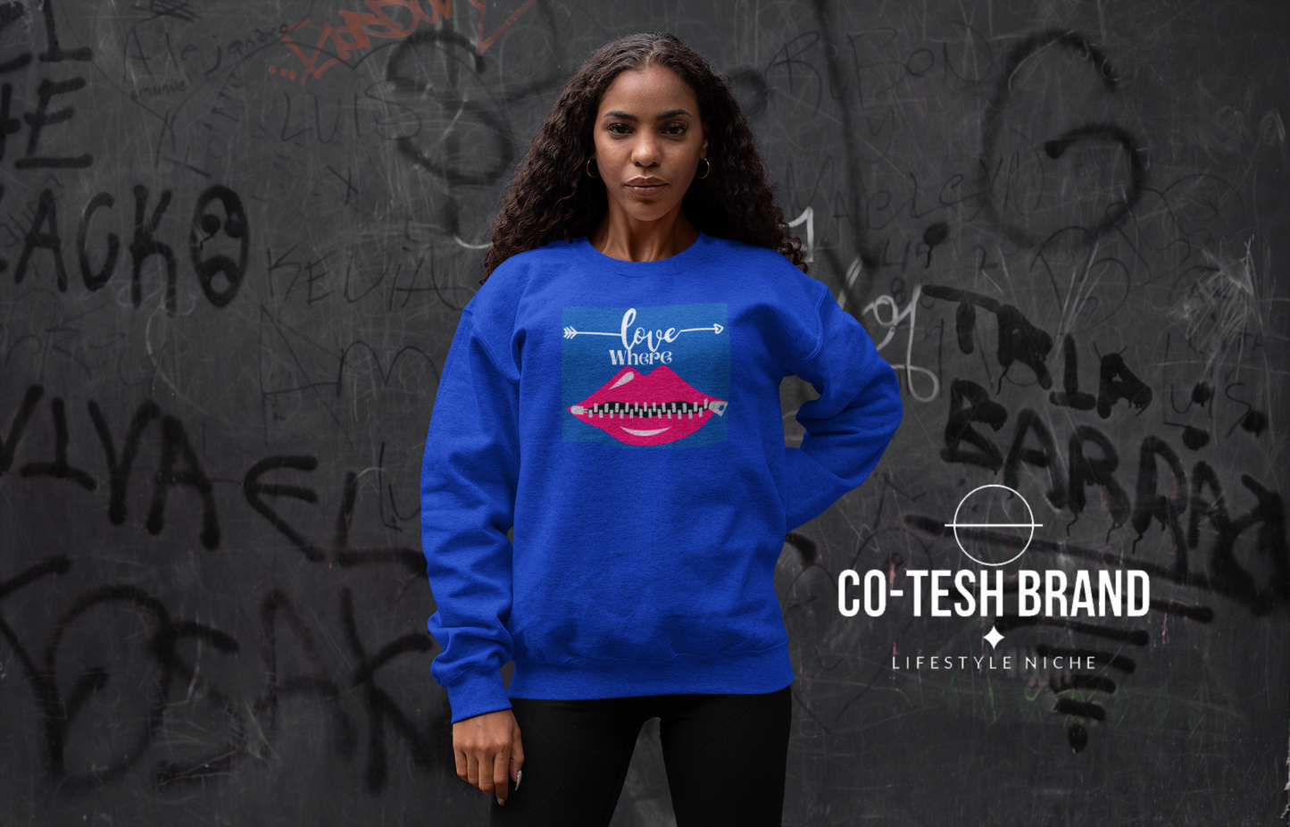Love Where Unisex Sweatshirt