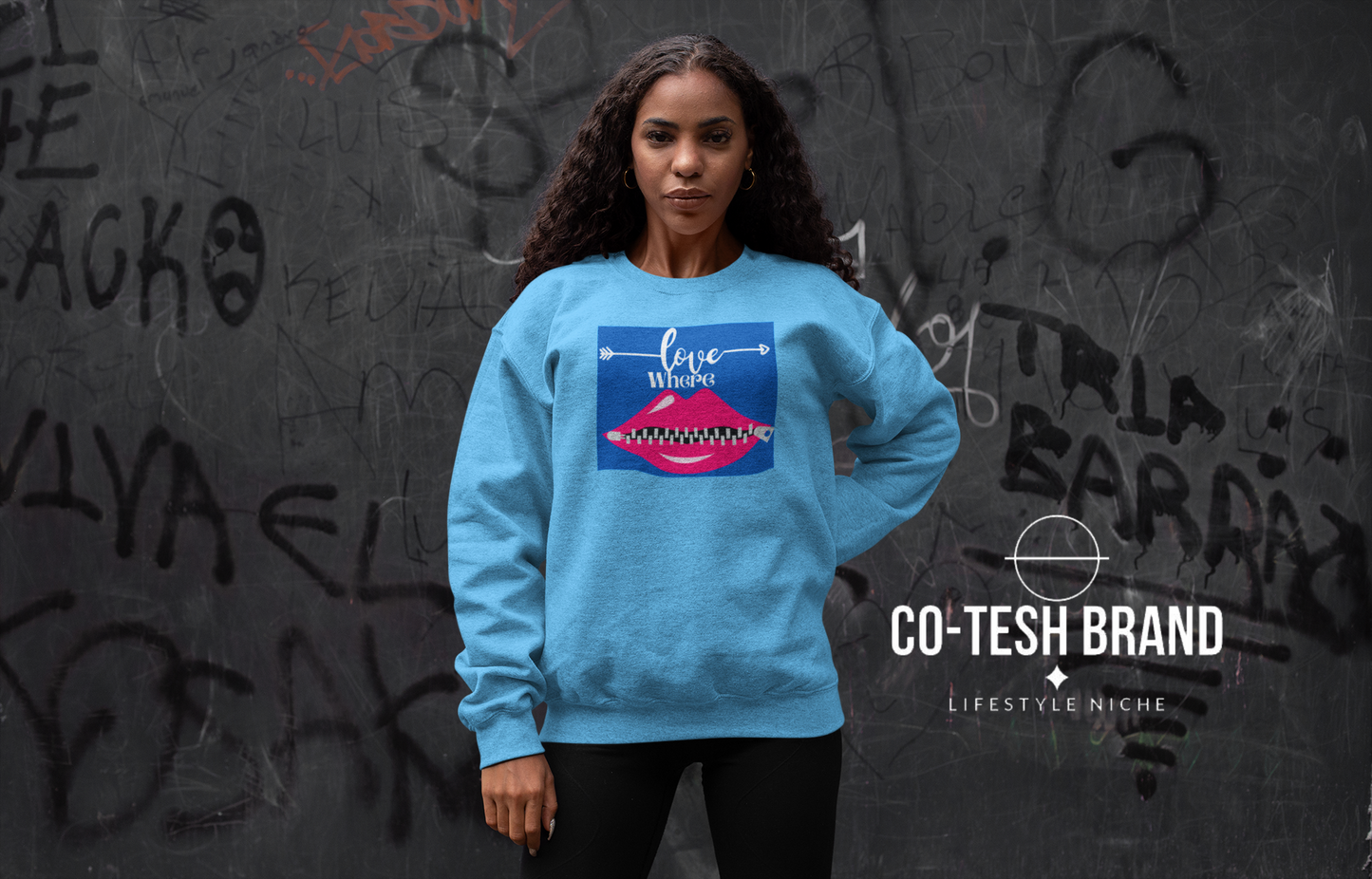 Love Where Unisex Sweatshirt