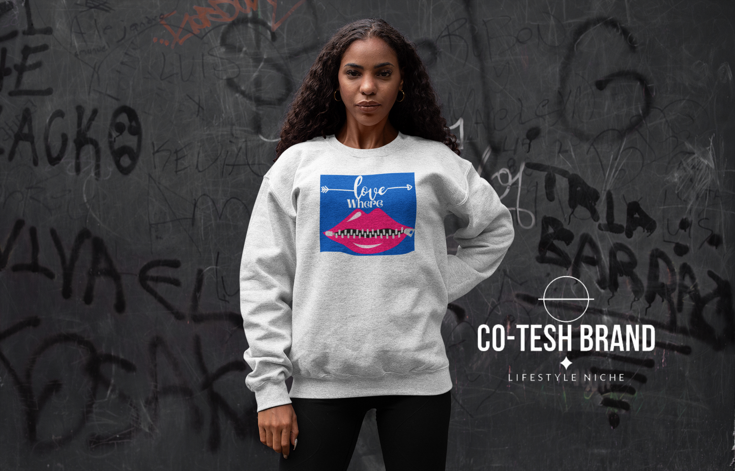 Love Where Unisex Sweatshirt