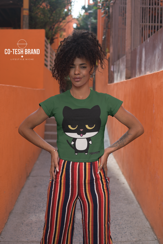 Purrfect Short-Sleeve Unisex T-Shirt