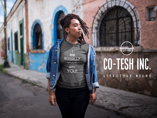 I Am Socially Not Into You Short-Sleeve Unisex T-Shirt | Expression Tees | Co Tesh