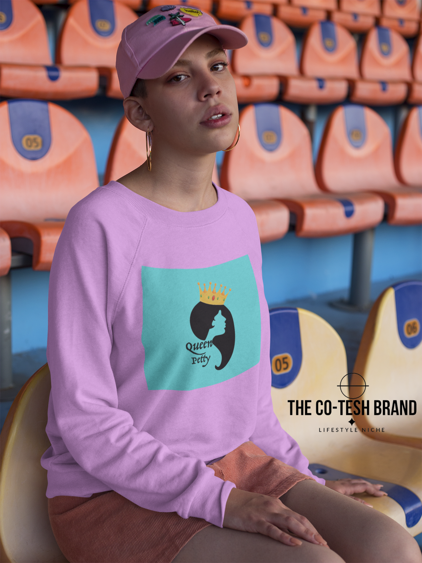 Queen Petty-The Rosie-Unisex Sweatshirt by Co-Tesh