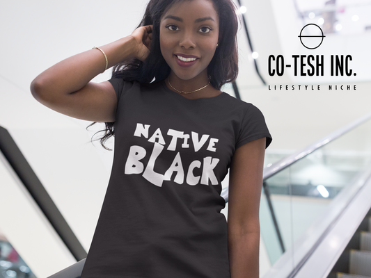 Native Black | Short-Sleeve Unisex T-Shirt | Conscious Movement | Cotesh