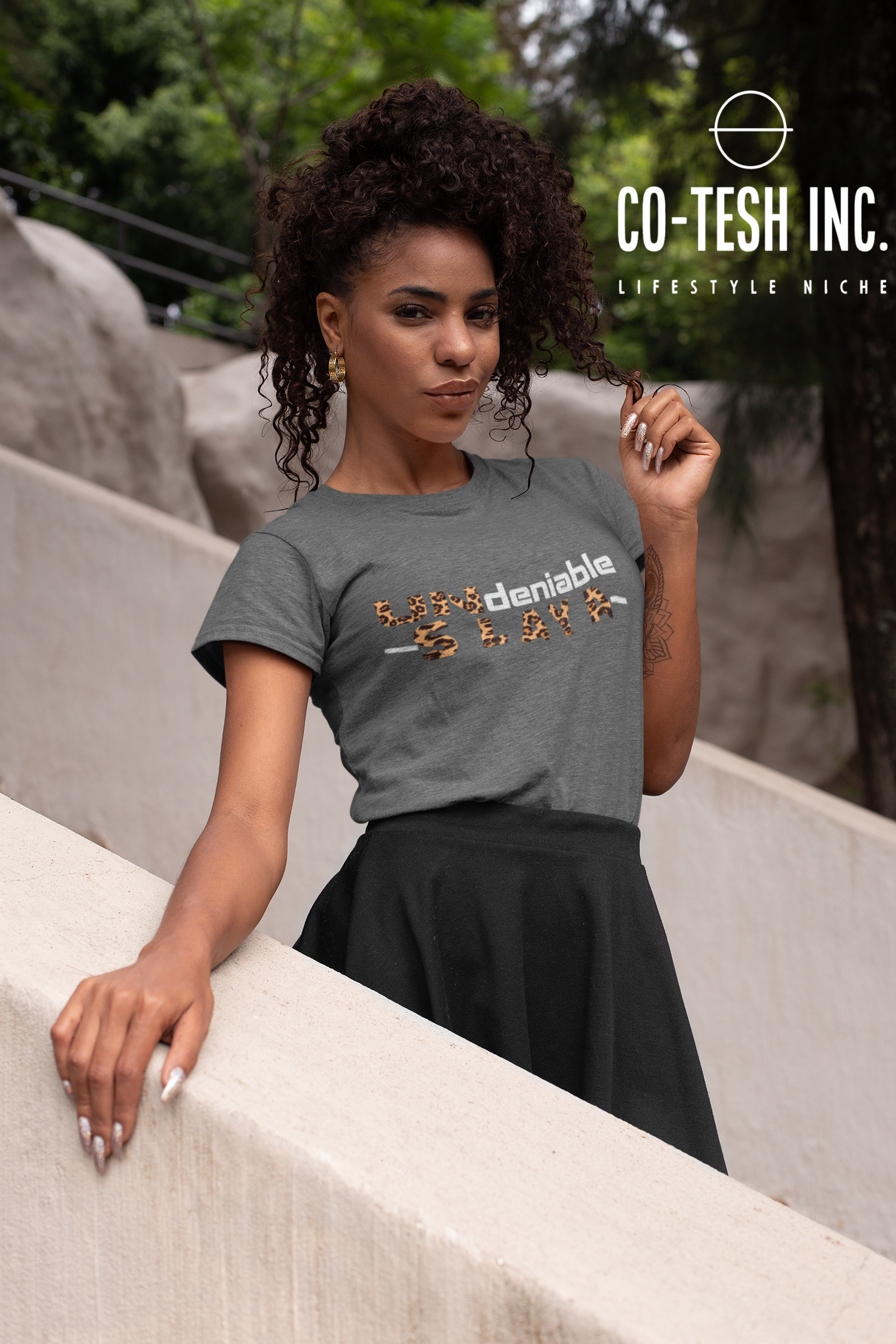 UNdeniable Slaya | Short-Sleeve Unisex T-Shirt  | Expression Tees | Cotesh