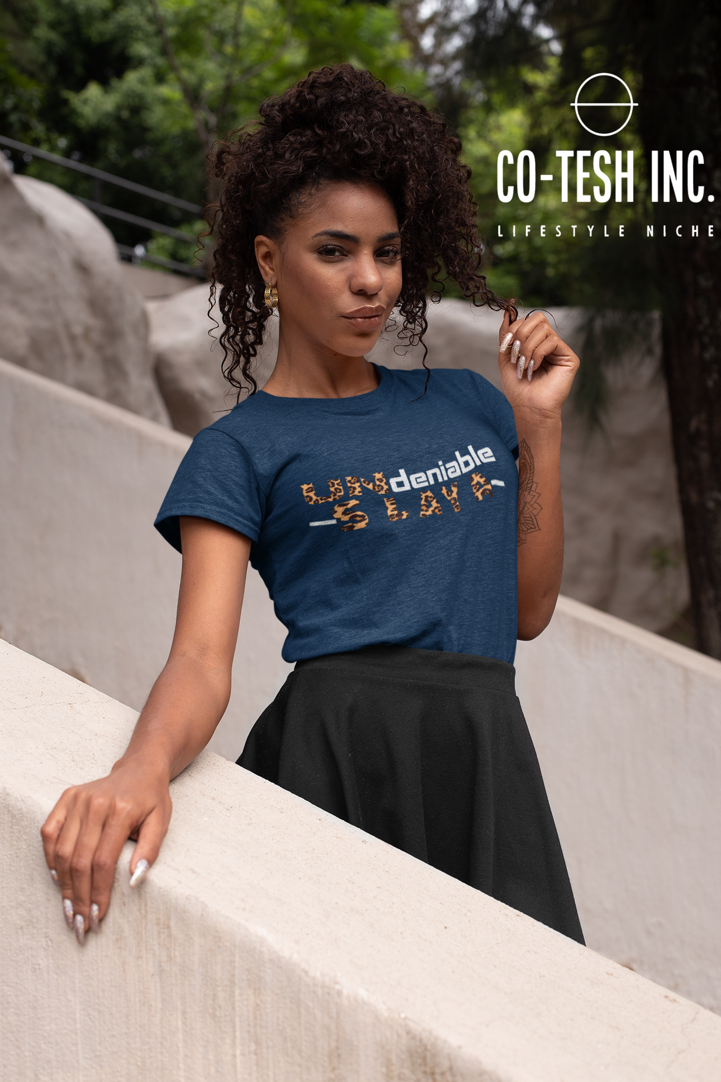 UNdeniable Slaya | Short-Sleeve Unisex T-Shirt  | Expression Tees | Cotesh