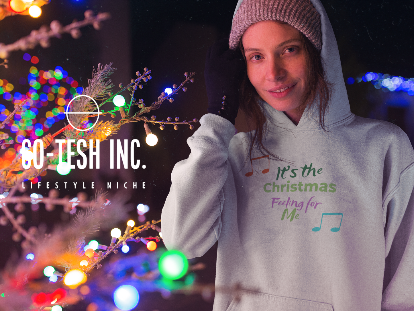 It's the Christmes feeling for me Unisex Hoodie Cotesh