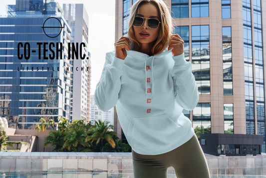 Peace Unisex Hoodie Cotesh Blending Trends