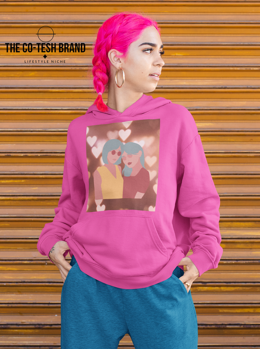 Girls Rock-Unisex Hoodie by Co-Tesh