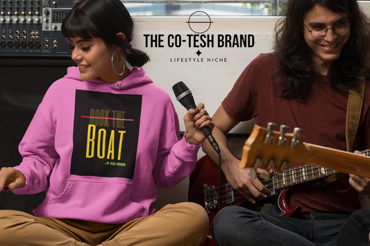Rock The Boat-Unisex Hoodie by Co-Tesh