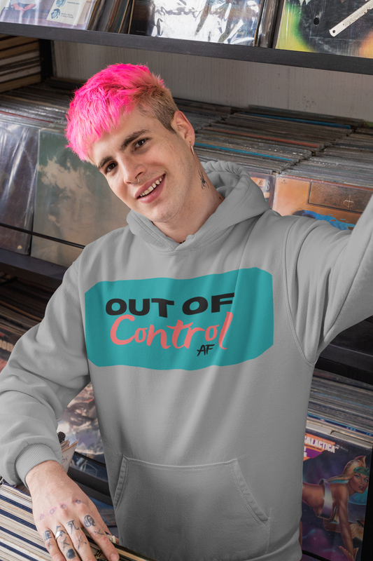 Out of Control AF 101-Hoodie by Co-Tesh