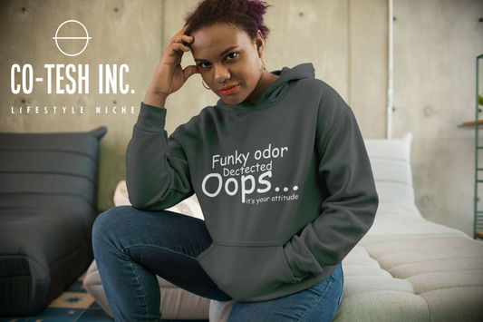 Funny odor dected Oops Unisex Hoodie | Cotesh | hoodiez