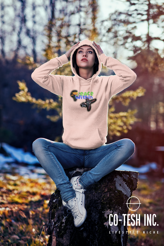 Peace within Unisex Hoodie Cotesh